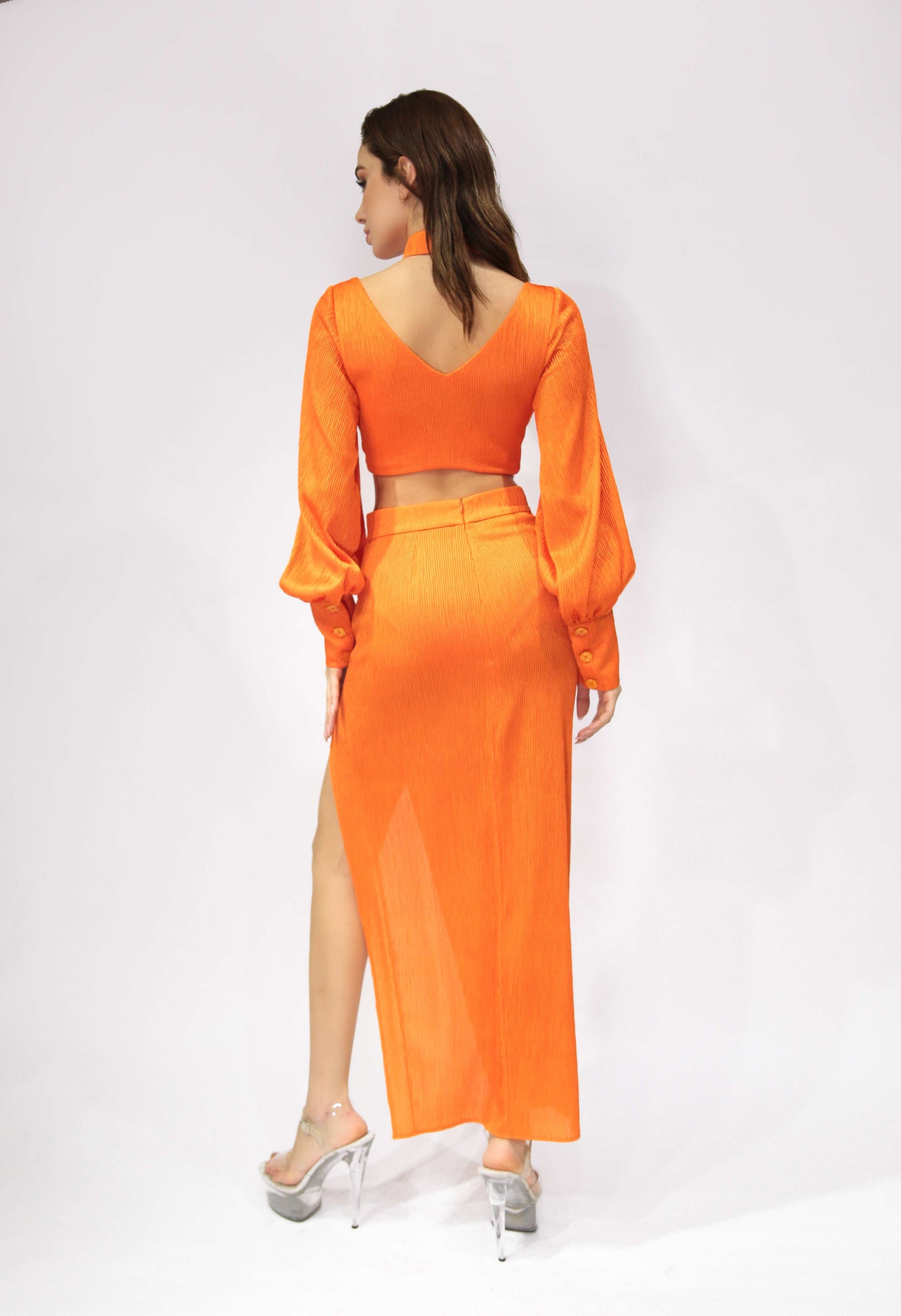 Top in orange