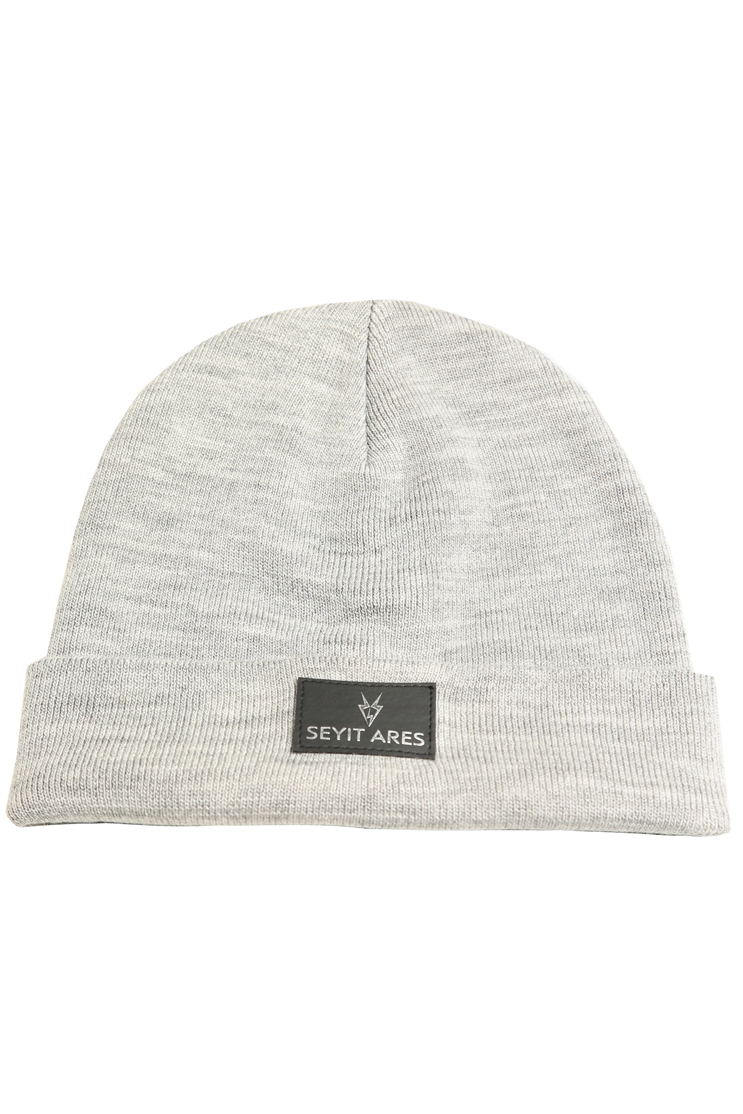Unisex long beanie in gray